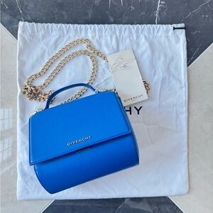 Givenchy Mini Pandora Box Chain - Blue